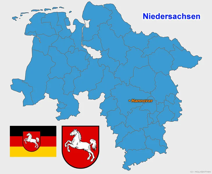 Bundesland Niedersachsen